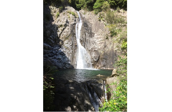 北神急行「山の家～ロッジ谷上～」ハイキング 神戸の魅力再発見！ 山田道と再度公園を通り名所の布引の滝へコース2019.5