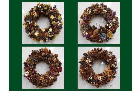 1.ナチュラルリース作り2025.10 1.ナチュラルリース作り2025.10